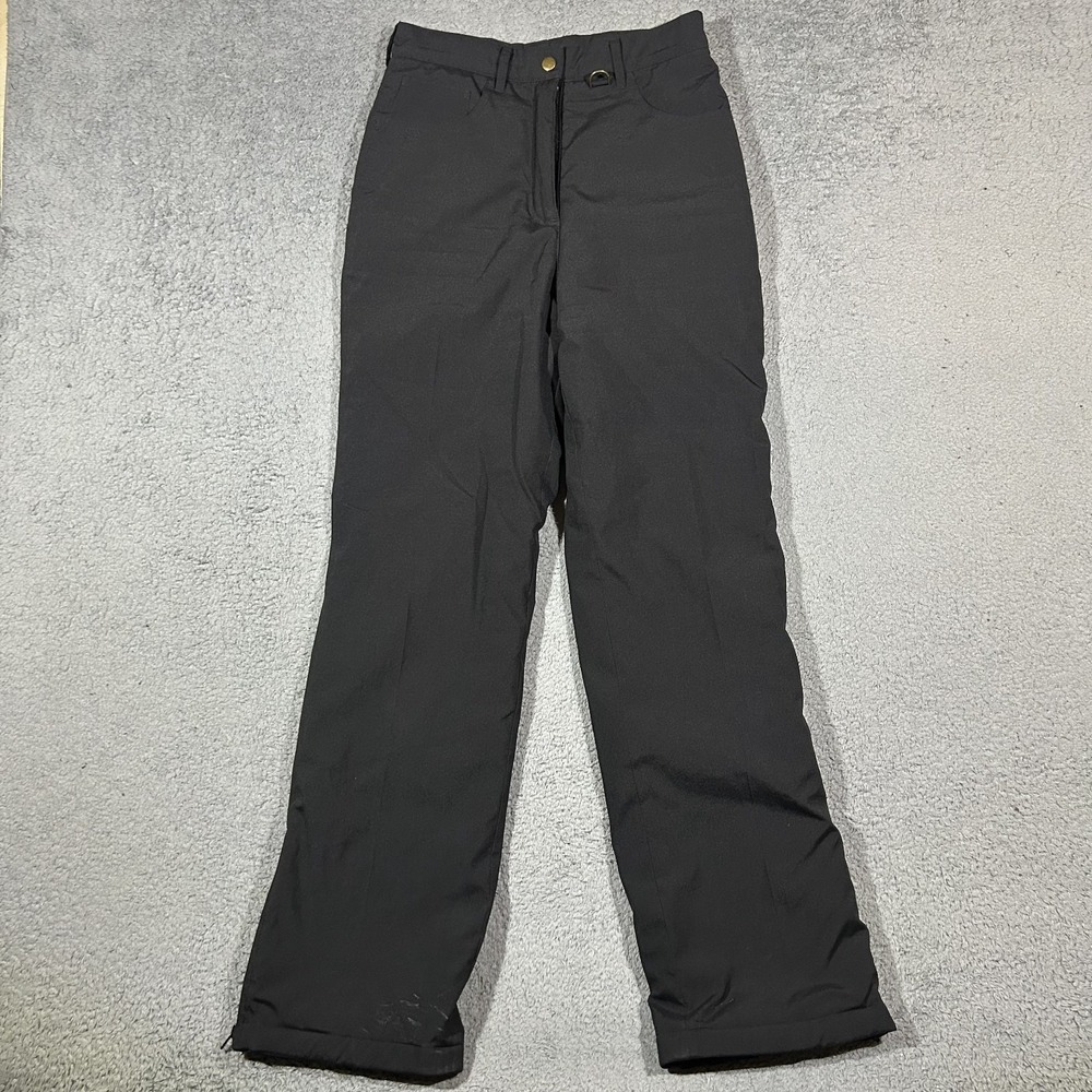 Fera Women's Size 6L Black Insulated Ski Snow Pants #2973